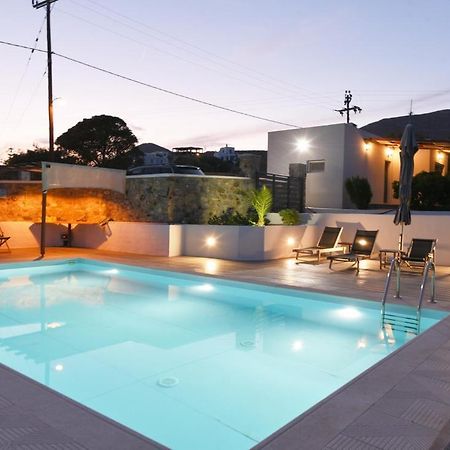 Flora'S Beach And Pool Villa In Syros Liaropa Luaran gambar