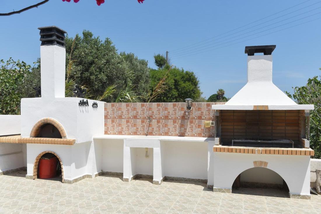 Flora'S Beach And Pool Villa In Syros Liaropa Luaran gambar